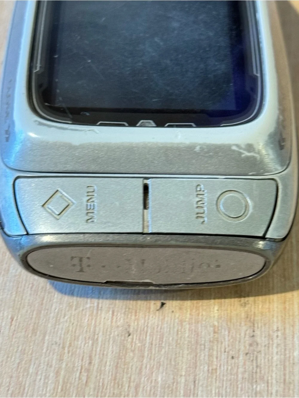 Sidekick Hiptop 1stGen Gray T-Mobile Swivel Smartphone UNTESTED No-Char Read Blw